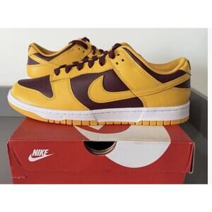 Nike Dunk Low Retro University Gold ASU Size 9 Men’s -10.5 Women New In Box